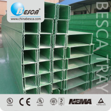 Besca Fiberglass Plastiques renforcés FRP / GRP Cable Trunking Fournisseur